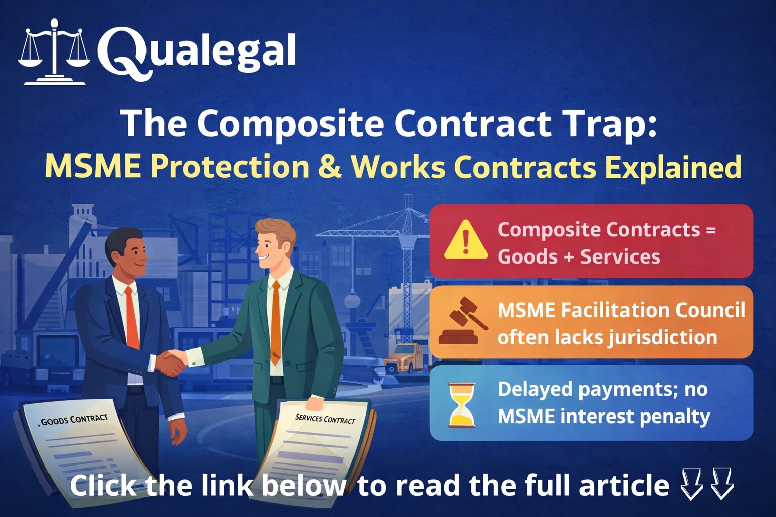 Composite Works Contract and MSME Protection under MSMED Act 2006 | Jurisdiction of MSEFC Explained